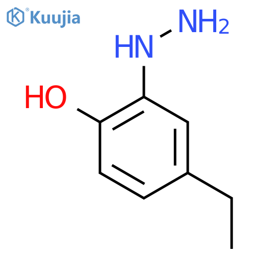 5-Ethyl-2-hydroxyphenylhydrazine structure