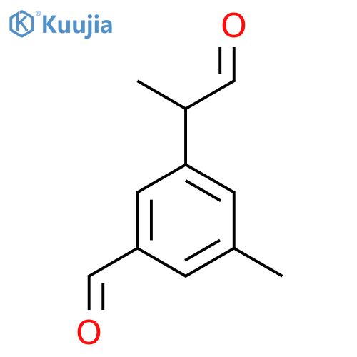 3-Formyl-5-methylphenylpropanal structure