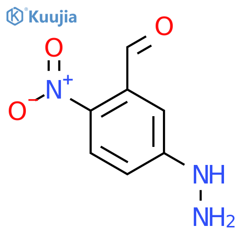 3-Formyl-4-nitrophenylhydrazine structure
