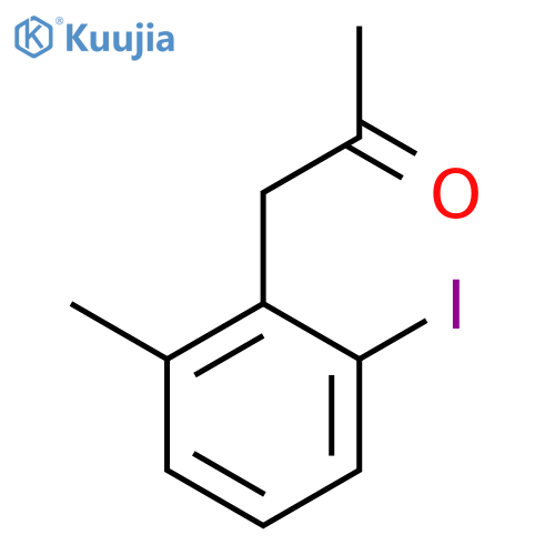 1-(2-Iodo-6-methylphenyl)propan-2-one structure