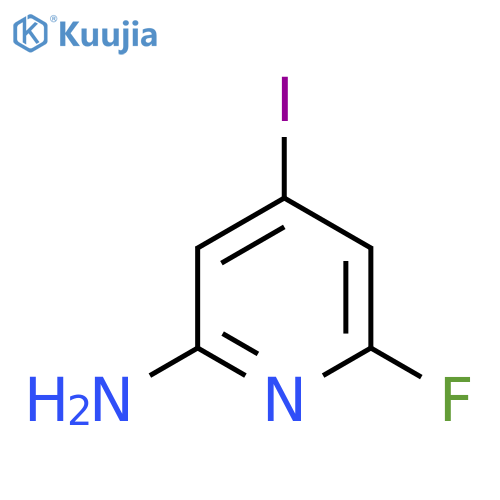 6-Fluoro-4-iodopyridin-2-amine structure