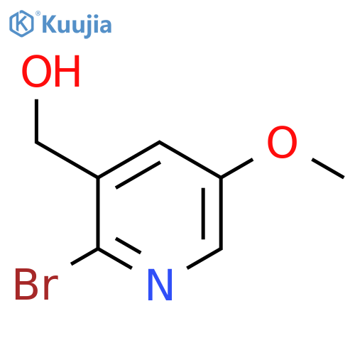 2-Bromo-5-methoxypyridine-3-methanol structure