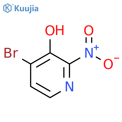 4-Bromo-2-nitropyridin-3-ol structure