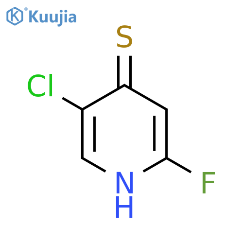 5-Chloro-2-fluoro-4-mercaptopyridine structure