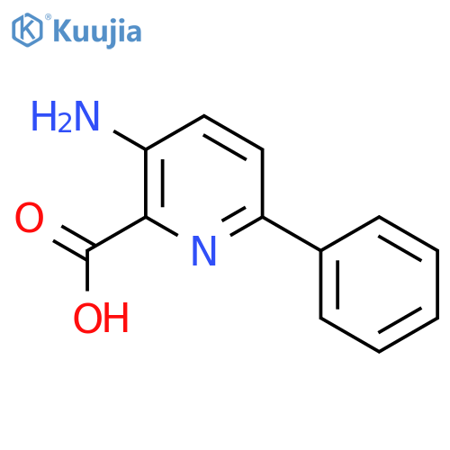 3-Amino-6-phenylpicolinic acid structure