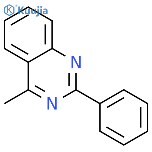 Quinazoline, 4-methyl-2-phenyl- structure