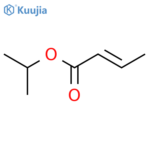 2-Butenoic acid,1-methylethyl ester structure