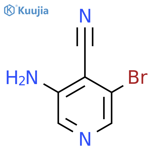 3-Amino-5-bromoisonicotinonitrile structure