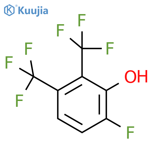2,3-Bis(trifluoromethyl)-6-fluorophenol structure
