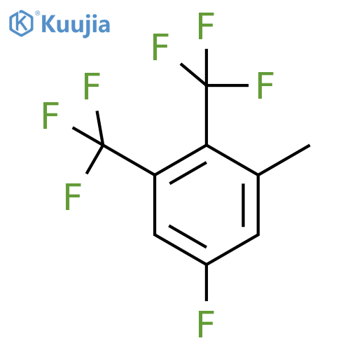 2,3-Bis(trifluoromethyl)-5-fluorotoluene structure