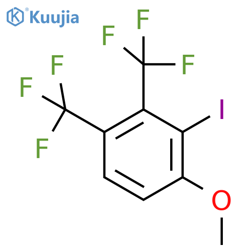 3,4-Bis(trifluoromethyl)-2-iodoanisole structure
