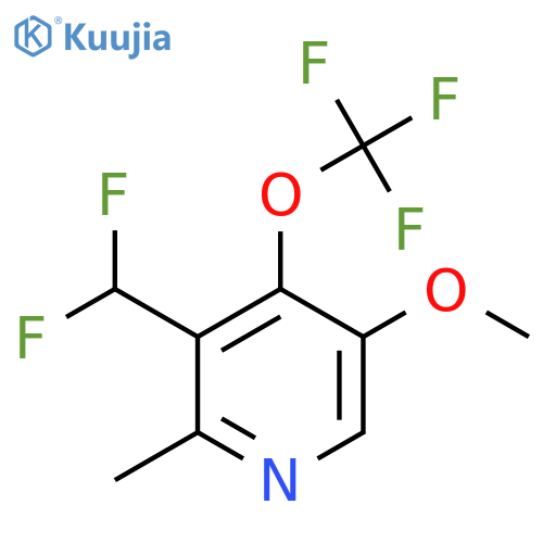 3-(Difluoromethyl)-5-methoxy-2-methyl-4-(trifluoromethoxy)pyridine structure