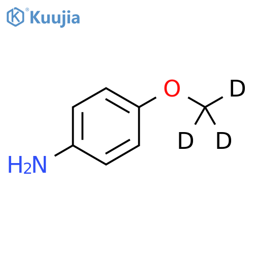 4-(Methoxy-d3)-aniline structure