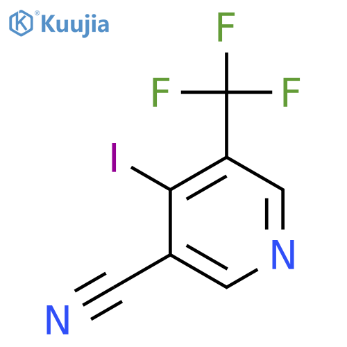4-Iodo-5-(trifluoromethyl)nicotinonitrile structure