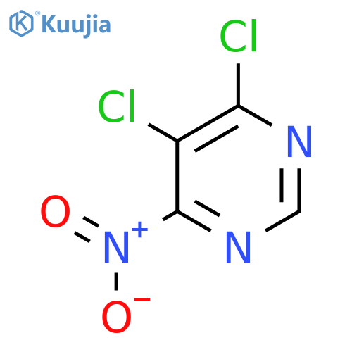 4,5-Dichloro-6-nitropyrimidine structure