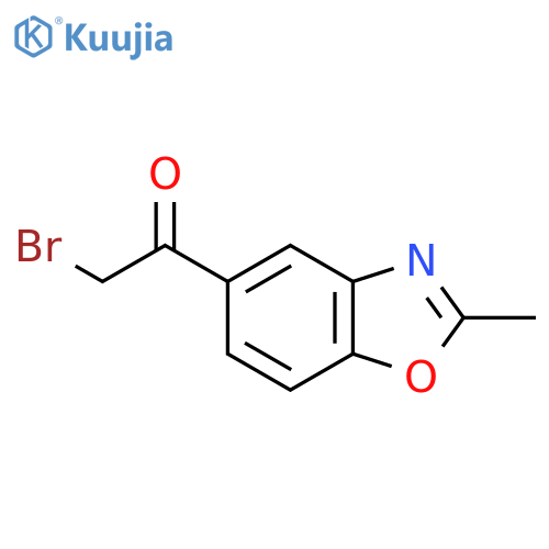 5-(2-Bromoacetyl)-2-methylbenzo[d]oxazole structure