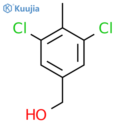 3,5-Dichloro-4-methylbenzyl alcohol structure