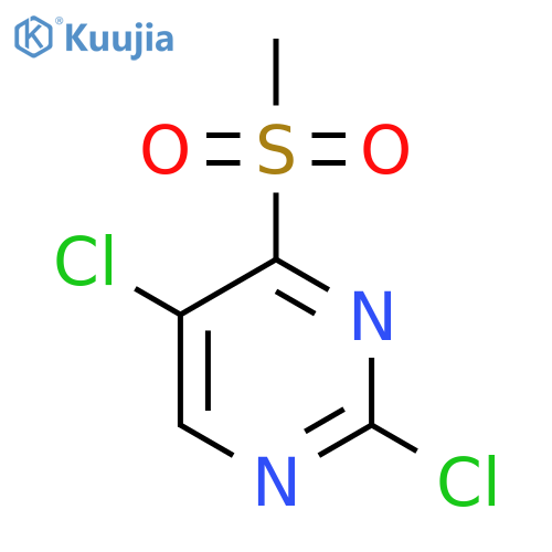 2,5-Dichloro-4-(methylsulfonyl)pyrimidine structure