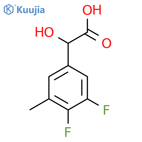 3,4-Difluoro-5-methylmandelic acid structure