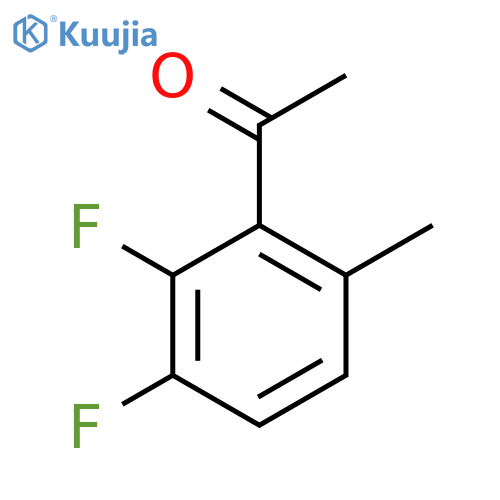 1-(2,3-Difluoro-6-methylphenyl)ethanone structure