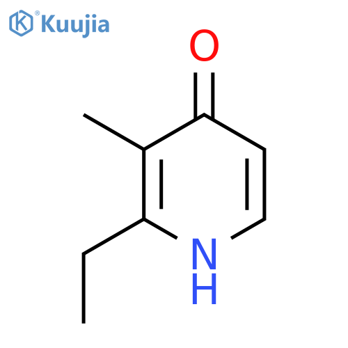 2-Ethyl-4-hydroxy-3-methylpyridine structure