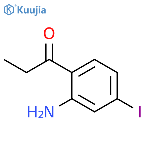 1-Propanone, 1-(2-amino-4-iodophenyl)- structure