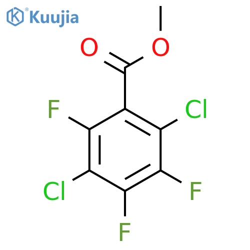 Methyl 2,5-dichloro-3,4,6-trifluorobenzoate structure