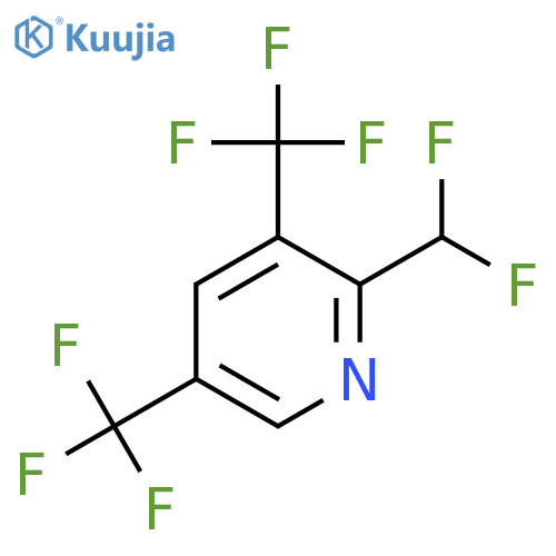 2-(Difluoromethyl)-3,5-bis(trifluoromethyl)pyridine structure