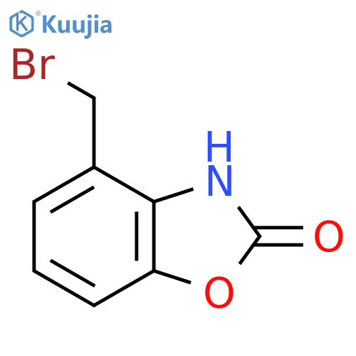 4-(Bromomethyl)-2-hydroxybenzo[d]oxazole structure