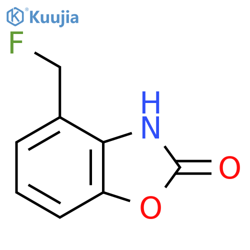 4-(Fluoromethyl)benzo[d]oxazol-2-ol structure
