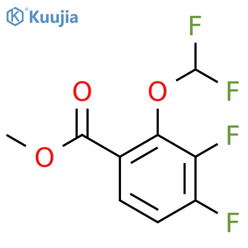 Methyl 3,4-difluoro-2-(difluoromethoxy)benzoate structure
