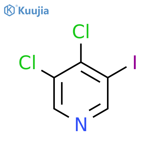 3,4-Dichloro-5-iodopyridine structure