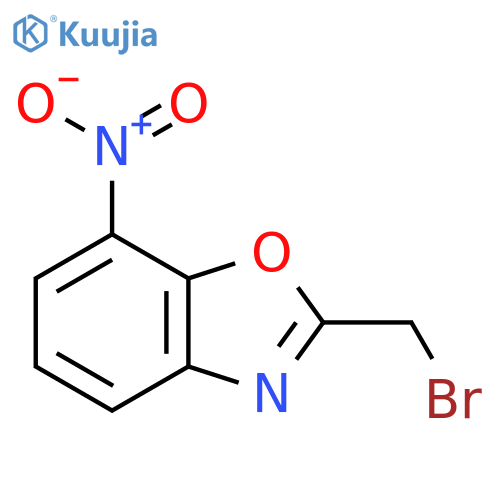 2-(Bromomethyl)-7-nitrobenzo[d]oxazole structure