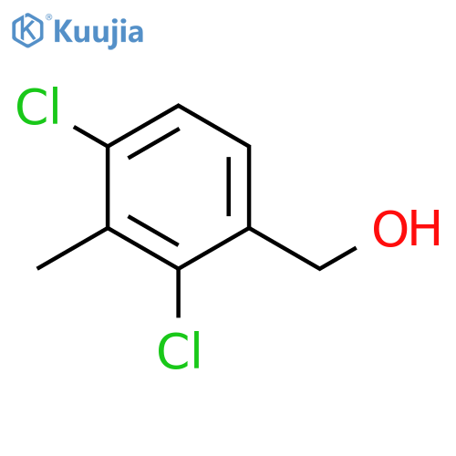 Benzenemethanol, 2,4-dichloro-3-methyl- structure