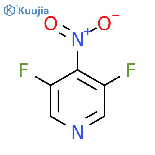 3,5-Difluoro-4-nitropyridine structure