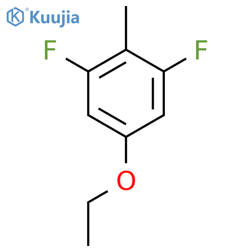2,6-Difluoro-4-ethoxytoluene structure