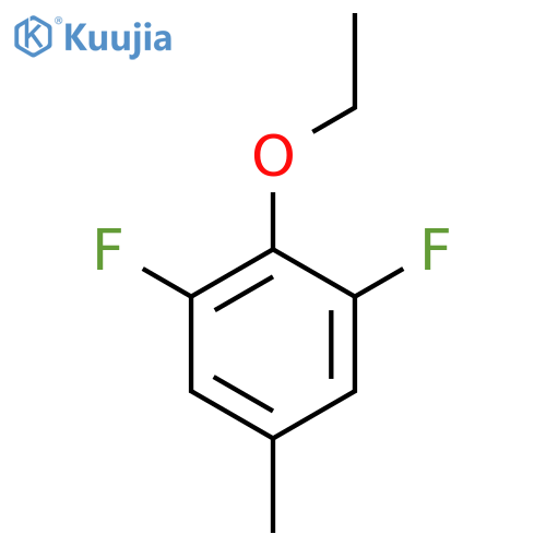 3,5-Difluoro-4-ethoxytoluene structure