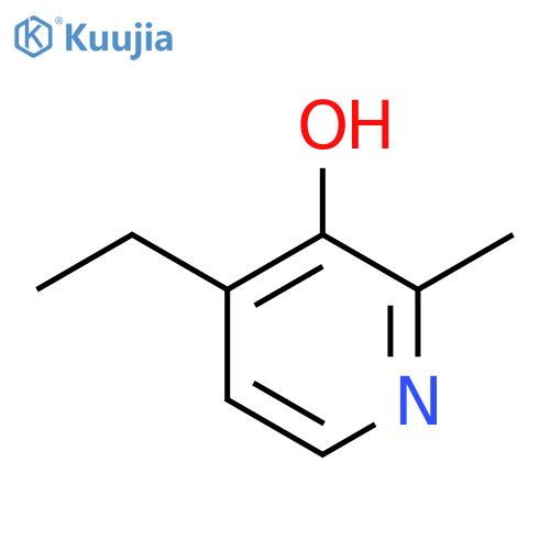 4-Ethyl-3-hydroxy-2-methylpyridine structure