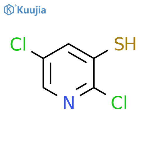 2,5-Dichloro-3-mercaptopyridine structure