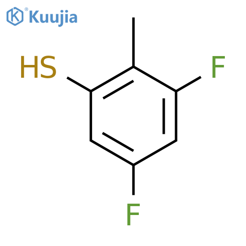 3,5-Difluoro-2-(methyl)thiophenol structure