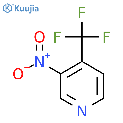 3-Nitro-4-(trifluoromethyl)pyridine structure