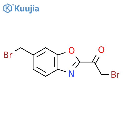 2-(2-Bromoacetyl)-6-(bromomethyl)benzo[d]oxazole structure