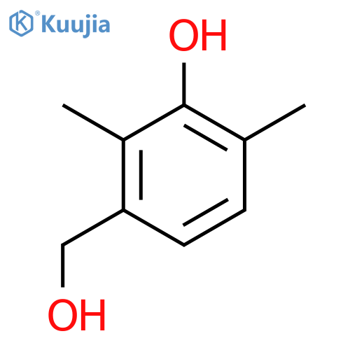 2,4-Dimethyl-3-hydroxybenzyl alcohol structure