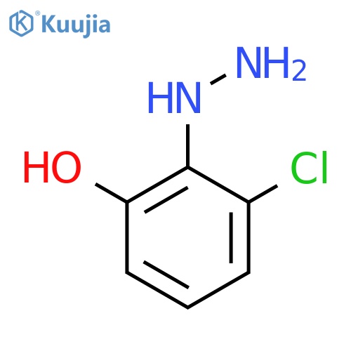 2-Chloro-6-hydroxyphenylhydrazine structure