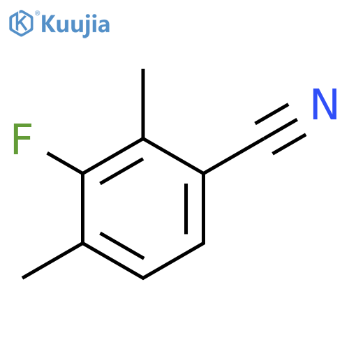 3-Fluoro-2,4-dimethylbenzonitrile structure