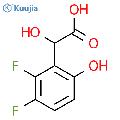 2,3-Difluoro-6-hydroxymandelic acid structure