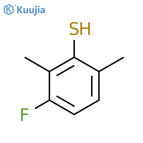 3-Fluoro-2,6-dimethylbenzenethiol structure