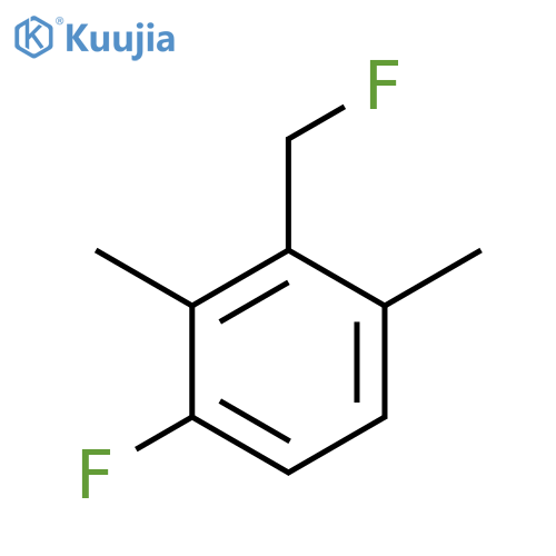 1,3-Dimethyl-4-fluoro-2-(fluoromethyl)benzene structure