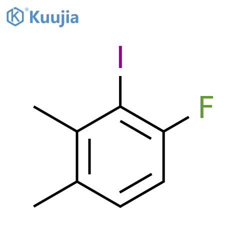 1,2-Dimethyl-4-fluoro-3-iodobenzene structure