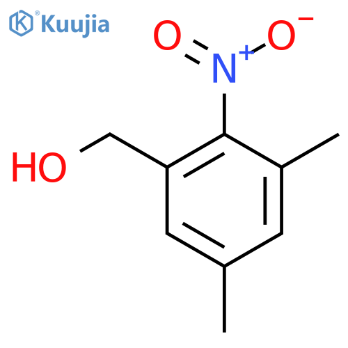 3,5-Dimethyl-2-nitrobenzyl alcohol structure